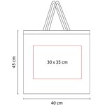 BOLSA CARNAVAL ROJO SIN 047 R (NON WOVEN METALIZADO) - Imagen 3