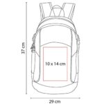 MOCHILA CITARUM AZUL SIN 074 A (POLIÉSTER) - Imagen 2