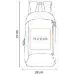 MOCHILA AUNAT ROJO SIN 098 R (POLIÉSTER) - Imagen 2