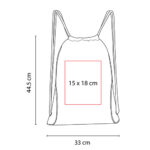 BOLSA-MOCHILA MAZY VERDE SIN 103 V (POLIÉSTER) - Imagen 3