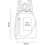 MOCHILA MAURITANIA ROJO SIN 120 R (POLIÉSTER) - Imagen 2