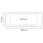 COSMETIQUERA SELLA AZUL SIN 128 A (PVC) - Imagen 3