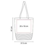 BOLSA MEZZOLA NEGRO SIN 138 N (YUTE - ALGODÓN) - Imagen 2