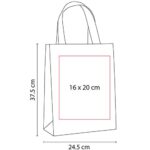 BOLSA BAGGARA ROJO SIN 147 R (NON WOVEN LAMINADO) - Imagen 3