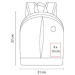 MOCHILA KEIT AZUL SIN 148 A (POLIÉSTER) - Imagen 2