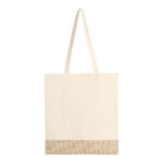 BOLSA LASH BEIGE SIN 163 BE (CANVAS - YUTE) - Imagen 3