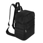 SIN 190 N - MOCHILA-LONCHERA CIBO (NEGRO - POLIESTER - ACETATO DE VINILO DE POLIETILENO)