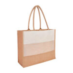 BOLSA BOAT BEIGE SIN 207 BE (YUTE) - Imagen 2