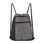 BOLSA-MOCHILA IZELA GRIS SIN 217 G (POLIÉSTER - PVC)