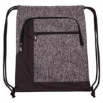 BOLSA-MOCHILA IZELA GRIS SIN 217 G (POLIÉSTER - PVC) - Imagen 2