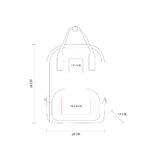 MOCHILA CERES NARANJA SIN 226 O (POLIÉSTER) - Imagen 4