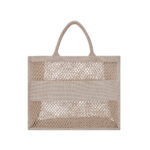 BOLSA ANTONELA HUESO SIN 237 H (YUTE - ALGODÓN) - Imagen 2