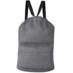 BOLSA-MOCHILA ZITE GRIS SIN 301 G (POLIÉSTER)