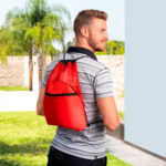 BOLSA-MOCHILA KARLOVAC ROJO SIN 319 R (POLIÉSTER) - Imagen 3
