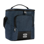 HIELERA HERNAN AZUL SIN 414 A (POLIÉSTER EXTERIOR - PVC FORRO)