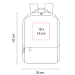 MOCHILA SISAK GRIS SIN 415 G (POLIÉSTER) - Imagen 5