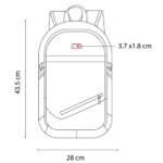 MOCHILA SLAVONSKY AZUL SIN 455 A (POLIÉSTER) - Imagen 4