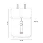 MOCHILA CADERNO NEGRO SIN 504 N (CURPIEL - POLIÉSTER) - Imagen 6