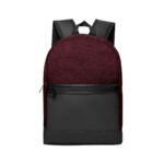 MOCHILA CON VINIL ROJO SIN 505 R (POLIÉSTER - VINIL) - Imagen 2