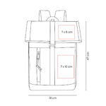 SIN 536 R - MOCHILA MACIEZ ROJO (ROJO - POLIESTER) - Imagen 4