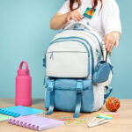 SIN 539 A - MOCHILA DOBRE AZUL (AZUL - POLIESTER - FORRO POLIESTER) - Imagen 4