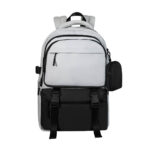 SIN 539 N - MOCHILA DOBRE NEGRO (NEGRO - POLIESTER - FORRO POLIESTER) - Imagen 2