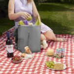 SIN 543 G - HIELERA-MOCHILA ZABAL GRIS (GRIS - POLIESTER - ACETATO DE VINILO DE POLIETILENO) - Imagen 4