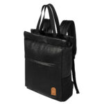 SIN 547 N - MOCHILA FRISKA NEGRO (NEGRO - PU - POLIESTER)