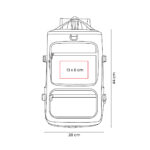 SIN 563 M - MOCHILA MALETA BREYTA MORADO (MORADO - POLIESTER) - Imagen 6