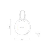 BOLSA FREDA BEIGE SIN 602 BE (YUTE - ALGODÓN) - Imagen 5