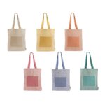 BOLSA KASVI ROJO SIN 612 R (ALGODÓN RECICLADO) - Imagen 3