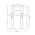 SIN 718 G - MOCHILA KRATO GRIS (GRIS - POLIURETANO - POLIESTER - METAL) - Imagen 4