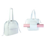 SIN 761 G - BOLSA JOOGA GRIS (GRIS CON AZUL - POLIESTER)