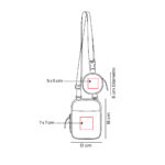 SIN 762 P - MINI BOLSA MICHEL ROSA (ROSA - POLIESTER) - Imagen 4