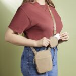 SIN 762 BE - MINI BOLSA MICHEL BEIGE (BEIGE - POLIESTER) - Imagen 3