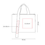 SIN 764 AQ - BOLSA SABBIA AQUA (AQUA - YUTE - ALGODON) - Imagen 4