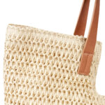 SIN 767 BE - BOLSA CUZCO BEIGE (BEIGE - PAJA DE PAPEL - CURPIEL - POLIESTER) - Imagen 4