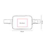 SIN 809 C - BOLSA CANGURERA JAMES CAFÉ (CAFE - POLIESTER) - Imagen 4