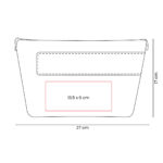 SIN 811 G - NECESER TROUSSE GRIS (GRIS - CANVAS - CURPIEL) - Imagen 6