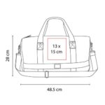 MALETA BUZZARD CAFE SIN 917 C (CANVAS) - Imagen 3