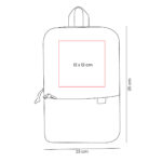 SIN 936 A - MOCHILA TENZIN AZUL (AZUL - POLIESTER) - Imagen 5