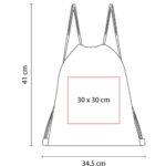 BOLSA-MOCHILA SUBLIMACIÓN YOSEM BLANCO SIN 938 B (NON WOVEN) - Imagen 3