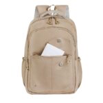 MOCHILA AYME BEIGE SIN 939 BE (POLIÉSTER - FORRO POLIÉSTER) - Imagen 5