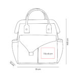 SIN 982 N - HIELERA NIKOLAI NEGRO (NEGRO - POLIESTER - ACETATO DE VINILO DE POLIETILENO - METAL) - Imagen 4