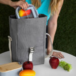 SIN 983 G - HIELERA LEMARI GRIS (GRIS - POLIESTER - ACETATO DE VINILO DE POLIETILENO - METAL) - Imagen 5