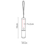 LÁMPARA CON LUZ UV CHANAI BLANCO SLD 058 B (PLÁSTICO) - Imagen 6