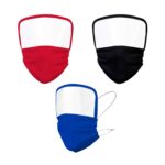 CARETA CON CUBREBOCAS QUEBEC AZUL SLD 067 A (POLIÉSTER CUBREBOCAS - PET CALIBRE 15 CARETA) - Imagen 4