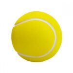 PELOTA ANTI-STRESS TENNIS BLANCO CON AMARILLO SOC 011-04 (PU) - Imagen 2