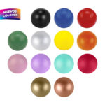 SOC 013 VP - PELOTA ANTI-STRESS LISA VERDE PASTEL (VERDE PASTEL - PU) - Imagen 3