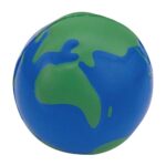 PELOTA ANTI-STRESS MUNDO AZUL CON VERDE SOC 013 W (PU) - Imagen 3